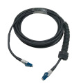 Conector de fibra óptica, cable blindado, cable